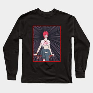 Summer Goth Cherry Bomb Long Sleeve T-Shirt